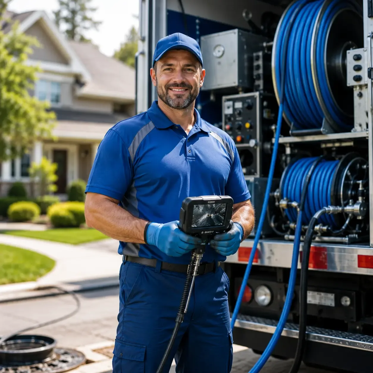 Local outdoor drain cleaning specialists in Dexter City, OH